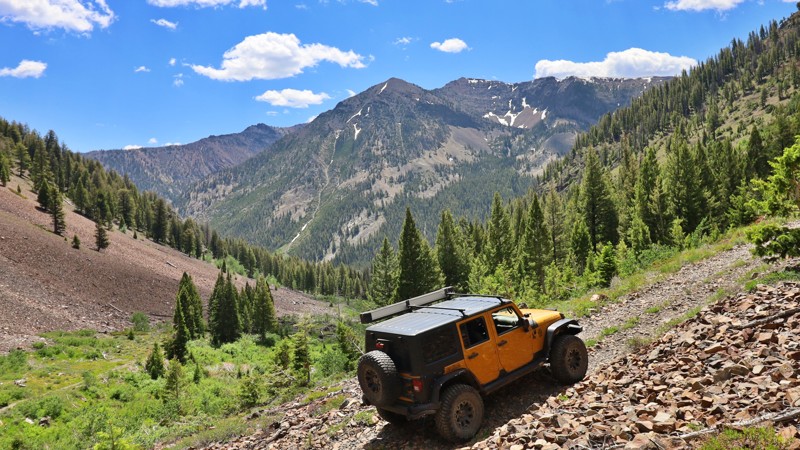 Idaho: Little Fall Creek Hero Photo