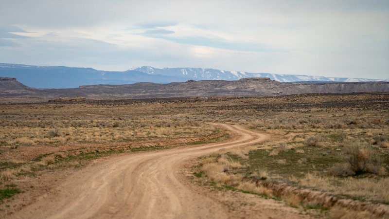 Utah: Salt Valley Gorge Road Hero Photo