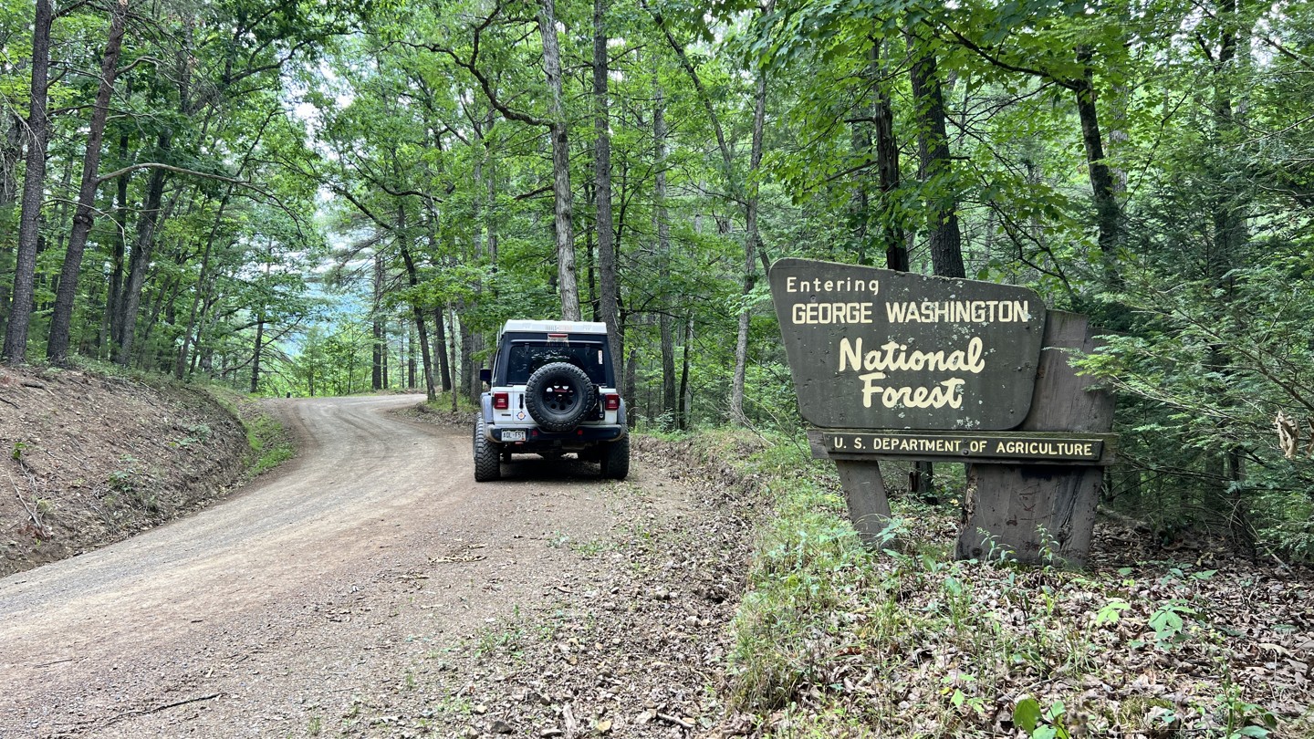 Hero: Shenandoah Mountain Road