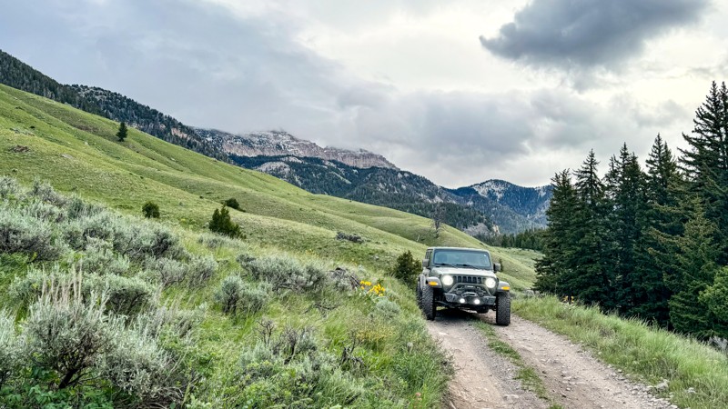 Wyoming: Flat Creek Road Hero Photo