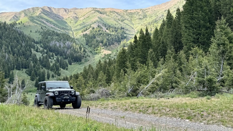 Idaho: Lake Creek Road Hero Photo
