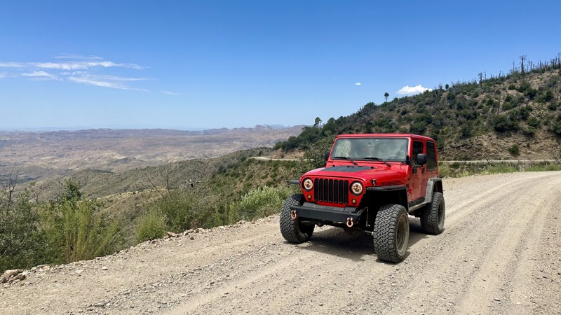 Arizona: Pinal Mountain Road Hero Photo