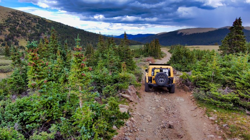 Colorado: Santiago Cutoff Road Hero Photo