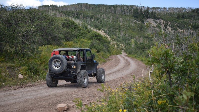 Colorado: Old Highway 90 Road Hero Photo