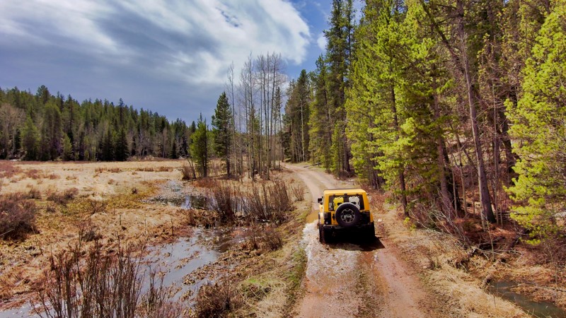 Colorado: Saylor Park Road Hero Photo