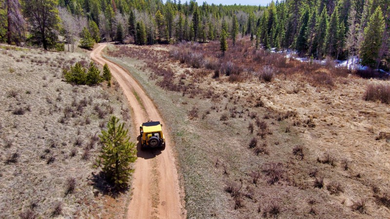 Colorado: Saylor Park Cutoff Road Hero Photo
