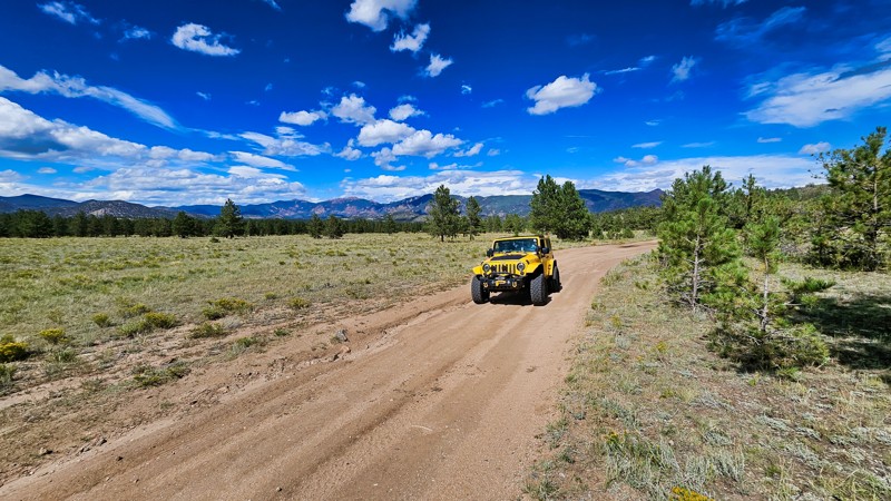 Colorado: Badger Gulch Road Hero Photo
