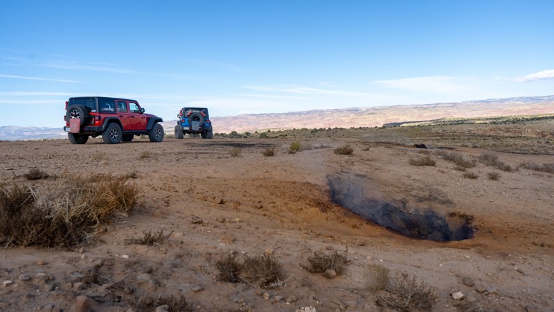 Coal Fires Road Trail Review Photo