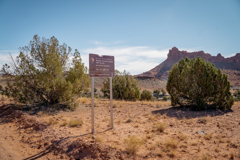 Middle Moody Canyon ORV Route Trail Review Photo