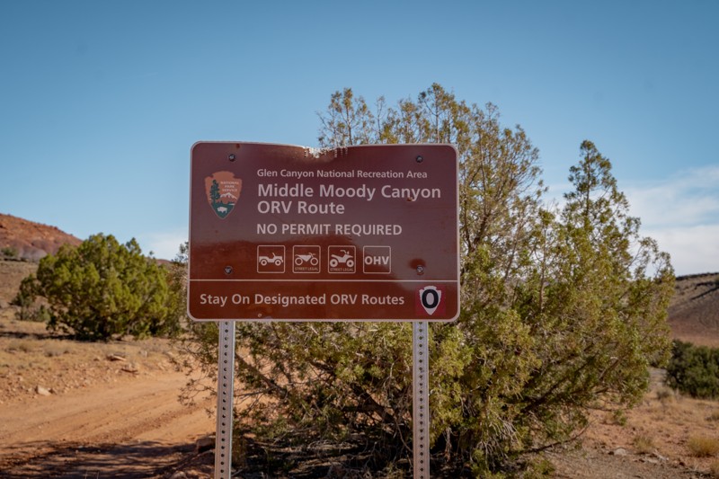 Middle Moody Canyon ORV Route Trail Review Photo