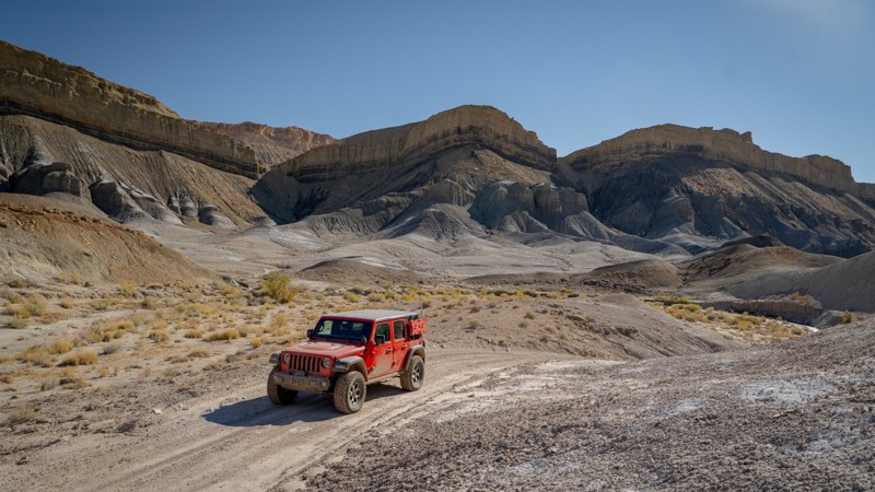 Utah: Caineville Reef Road Hero Photo