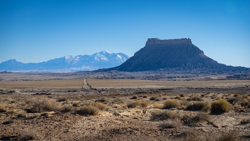 Utah: Factory Butte Road Hero Photo