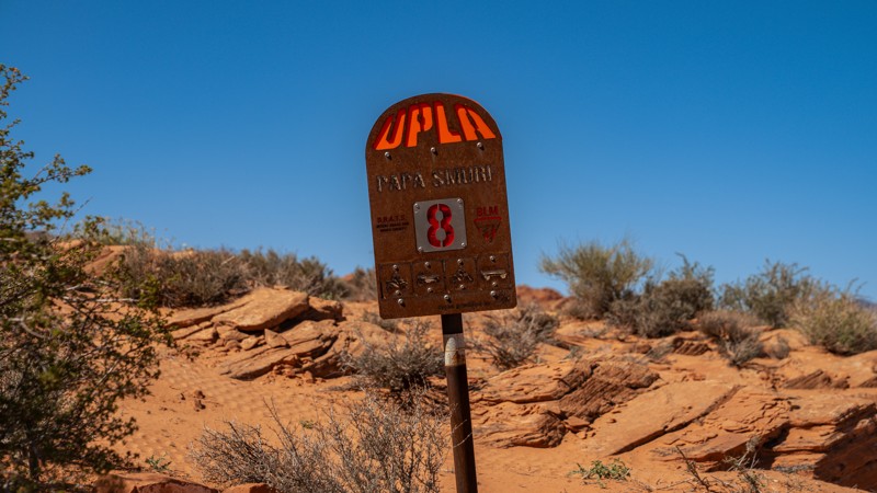 Papa Smurf Trail Review Photo