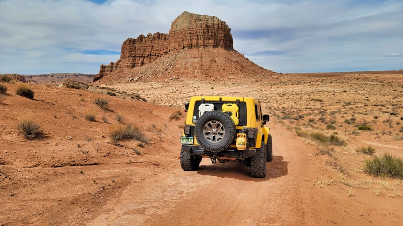 Utah: Molly's Castle / Goblin Valley Cutoff Road Hero Photo