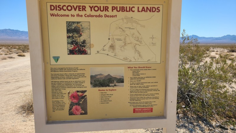 Palen Pass Road Trail Review Photo