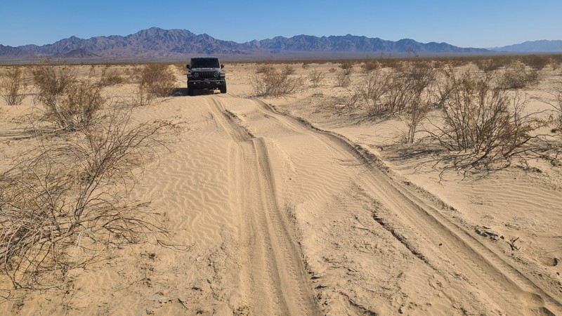 Palen Dunes Road Trail Review Photo