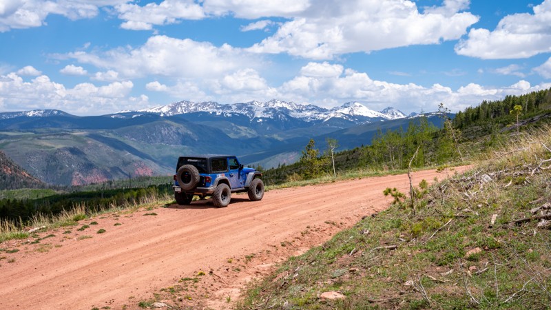 Colorado: Hardscrabble Road Hero Photo
