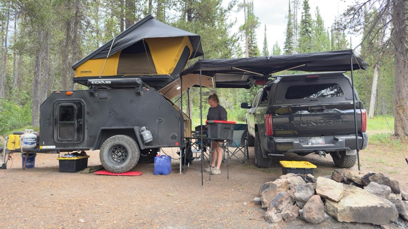 Ashton-Flagg Ranch Road / Grassy Lake Road Trail Review Photo