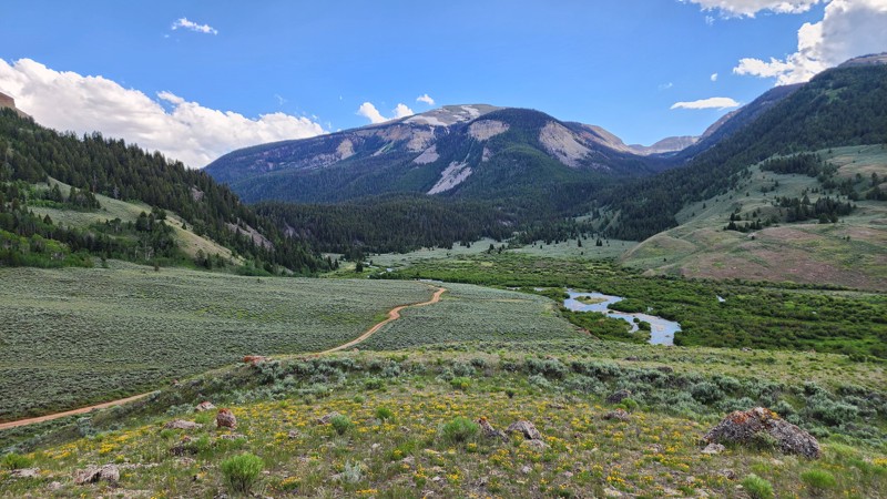 Wyoming: Red Rock Ranch Road Hero Photo