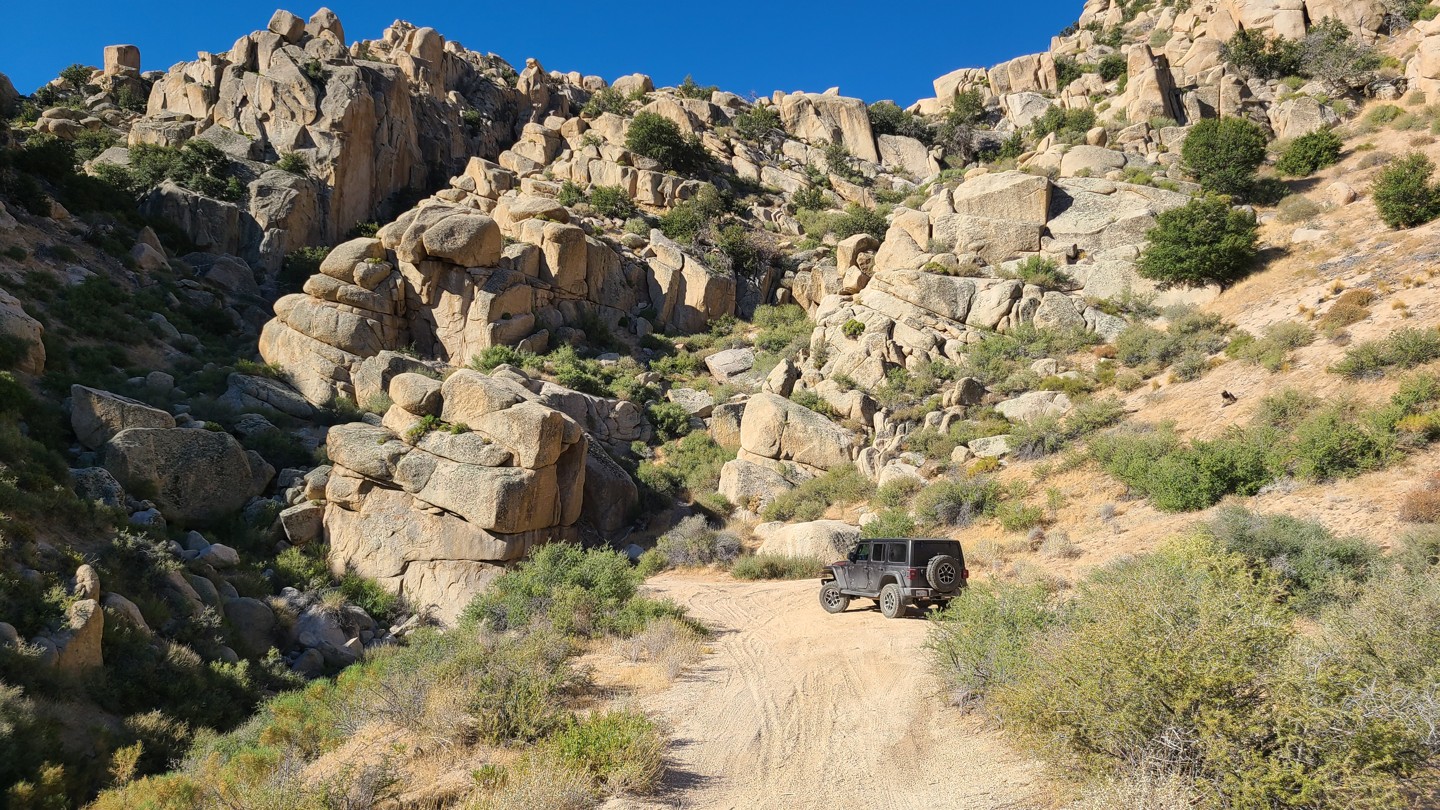 Hero: Grapevine Canyon Road