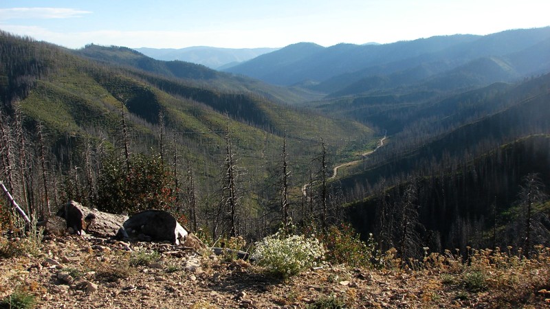 Idaho: Lowman Bear Valley Road Hero Photo