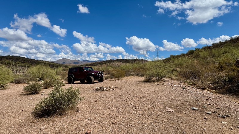 Arizona: Hewitt Station Powerline Hero Photo