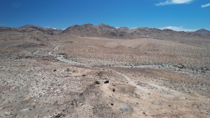 California: Rainbows End Mine Road Hero Photo