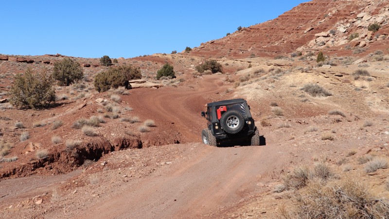 Behind Temple Mountain Trail Review Photo