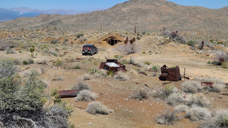 California: Vanderbilt Ghost Town Road Hero Photo