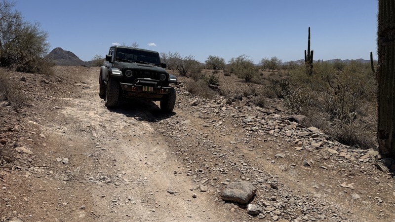 West Gasline Road Trail Review Photo
