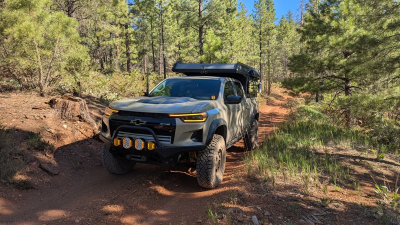 School Wash Road Trail Review Photo