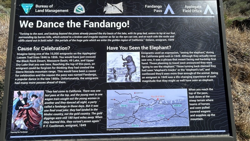Fandango Pass Trail Review Photo