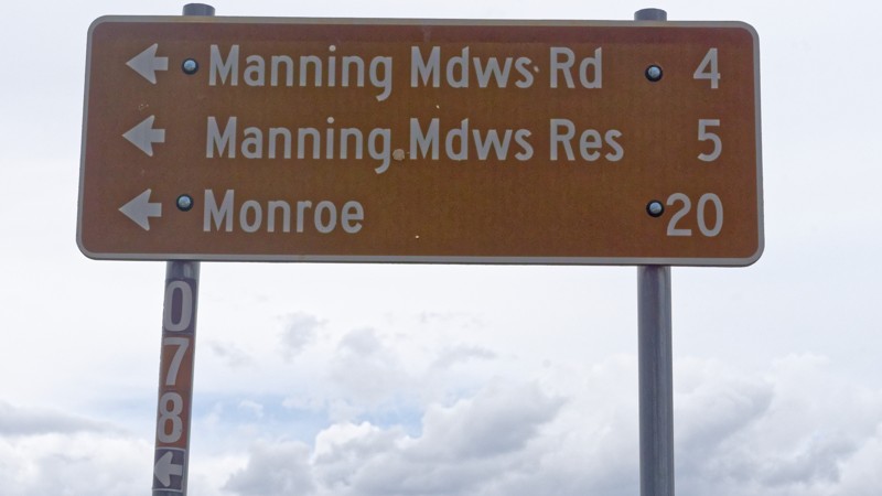 Monroe Canyon Road Trail Review Photo