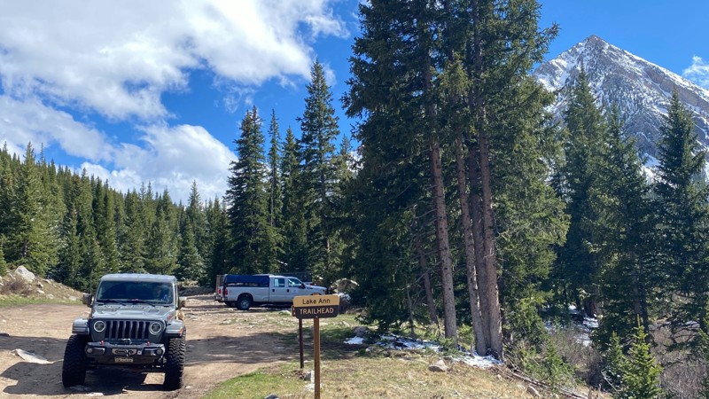 Colorado: Huron Peak Lake Ann Hero Photo