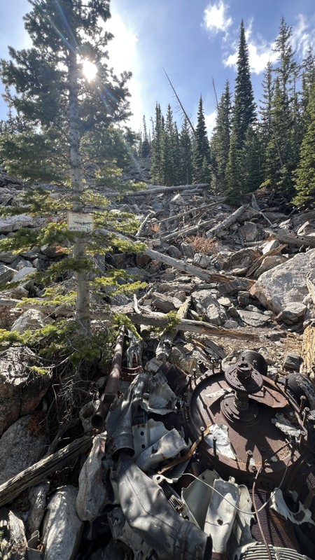 Twin Lakes Spur aka B-17 Plane Crash Access Trail Review Photo