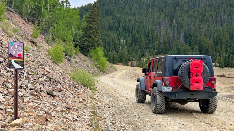 Colorado: State Highway 110 and County Road 10 Hero Photo