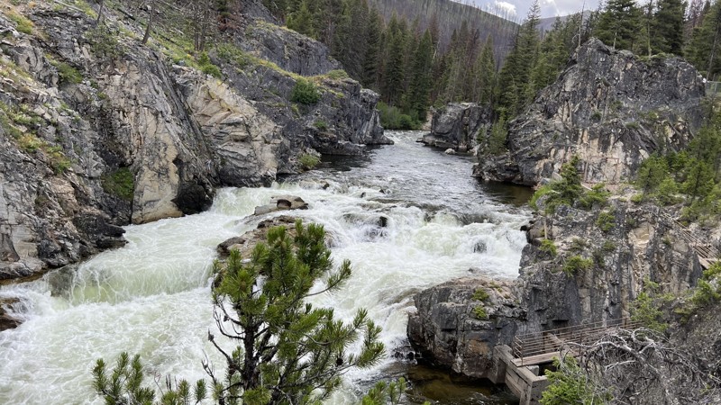 Idaho: Dagger Falls Hero Photo