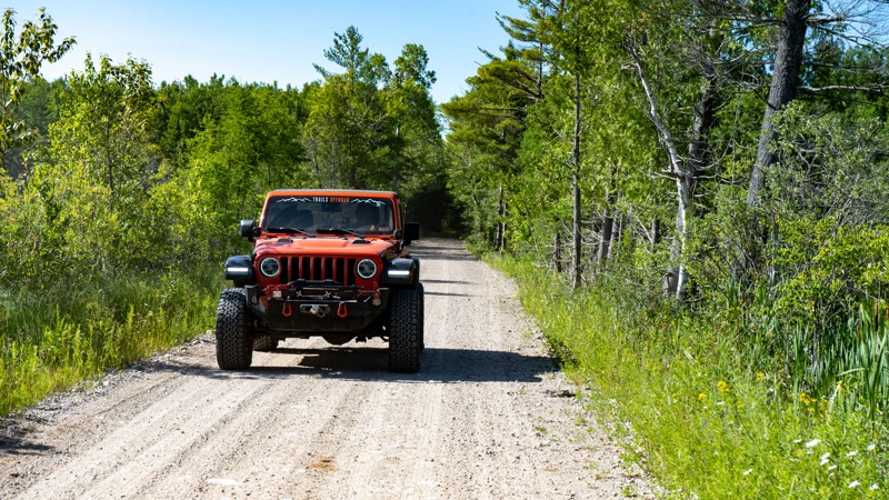 Michigan: Dinkey Line Road Hero Photo