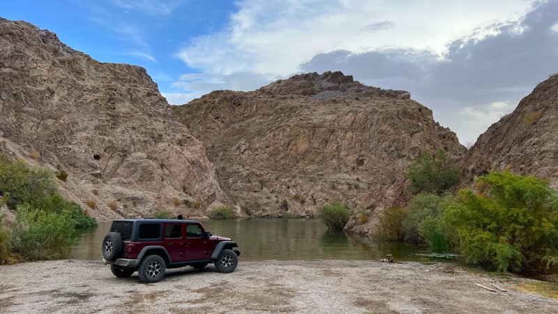 Arizona: Red Hill Wash Road Hero Photo