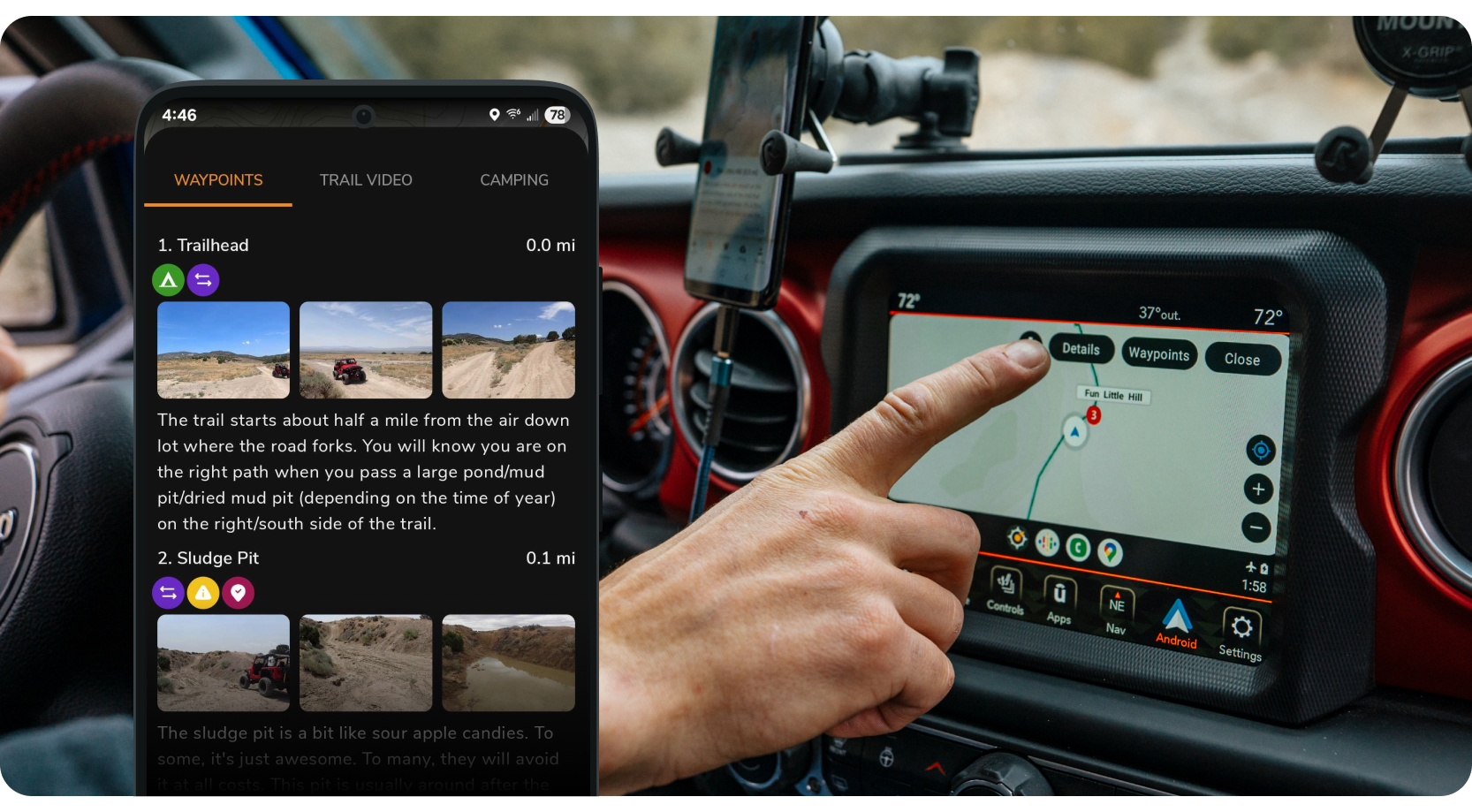 Know the Trail with Waypoints Photo