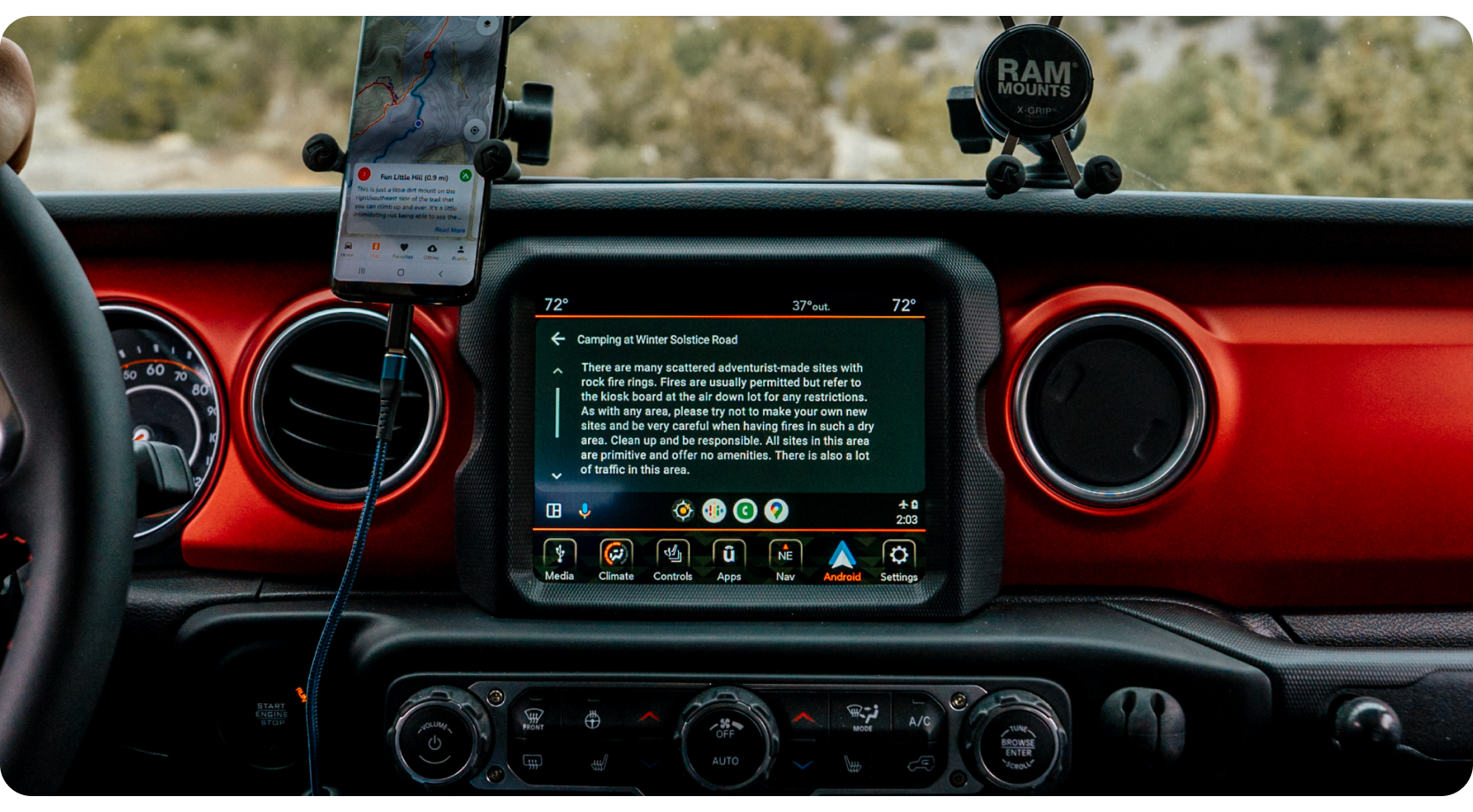 Details and Camping Information Photo