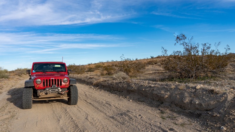 The Bradshaw Trail - Waypoint 42: Amy’s Wash - Continue Straight