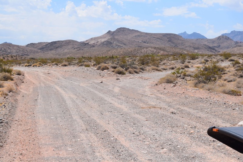 Bitter Springs Back Country Byway - Waypoint 5: Y intersection