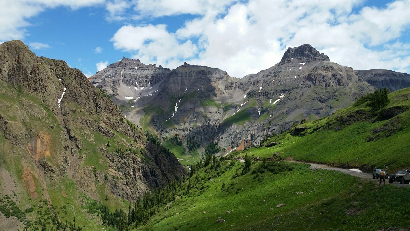 Yankee Boy Basin Colorado Offroad Trail