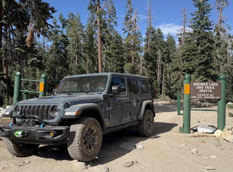 Brewer Lake OHV Trail Trail Review Photo
