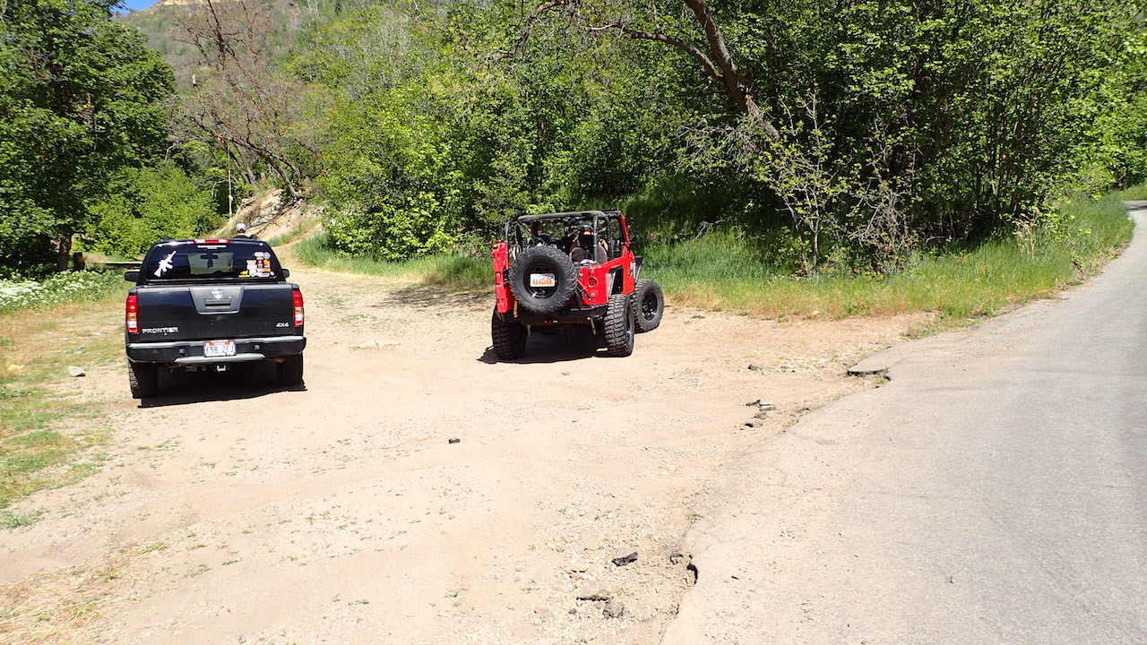 Butterfield Canyon - Waypoint 4: Rope Swing Pullout