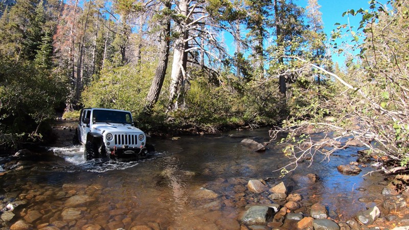 Fordyce Jeep Trail - Waypoint 22: Water Crossing 3