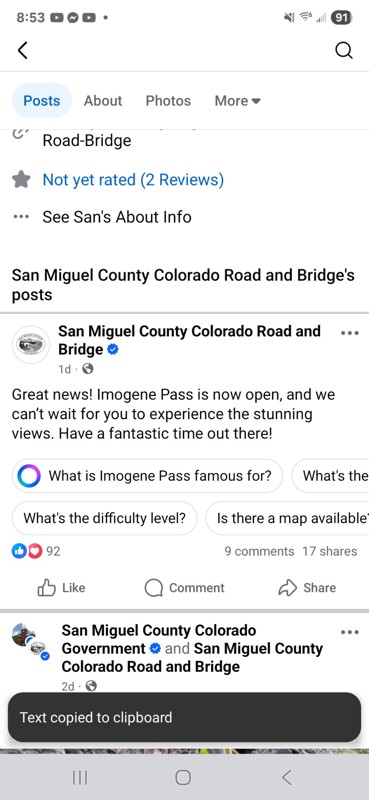 Imogene Pass Trail Review Photo
