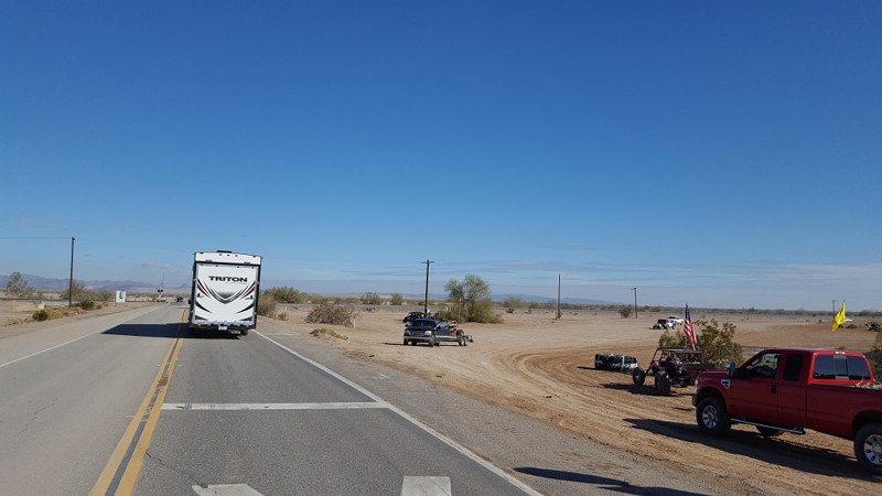 Imperial Sand Dunes Recreation Area - Glamis - Waypoint 7: Wash Road