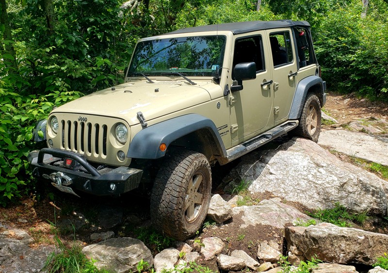 Potts Mountain Jeep Trail Trail Review Photo